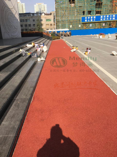 航天五一〇所 镜铁区彩色路面