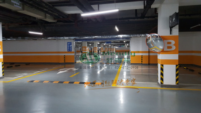 银滩雅苑 镜铁区环氧自流平地坪