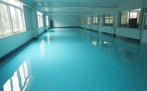 镜铁区水性杂化聚氨酯地坪涂料